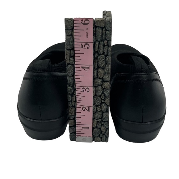 NWT Clark's Black Sashlynn Heeled Slip On Shoes Size 8 1/2 Women's - Picture 7 of 10